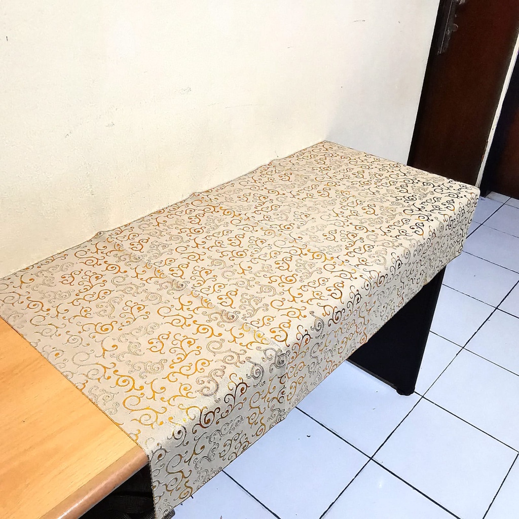 KUP - COD MURAH TAPLAK MEJA TAMU D3 PERSEGI PANJANG  ANTI AIR 60 X 100 CM D3