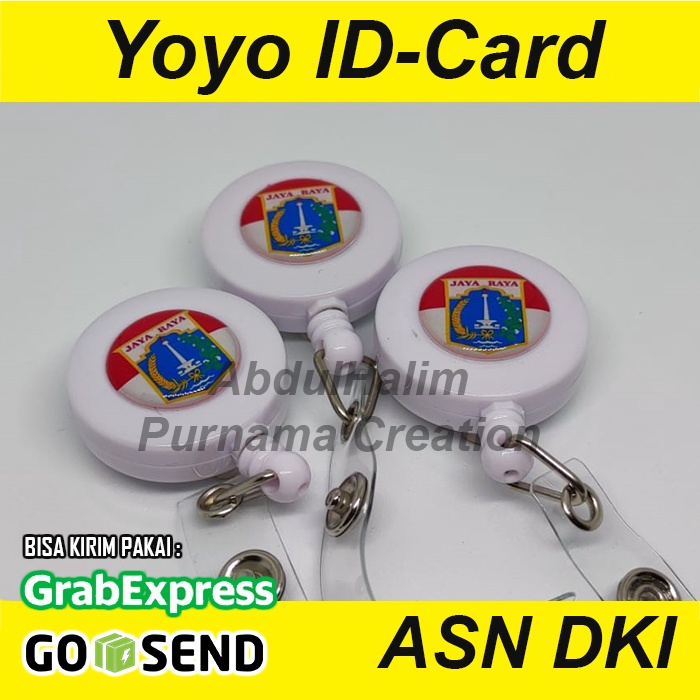 Yoyo IDCARD id card ASN DKI Pemprof Jakarta Putih