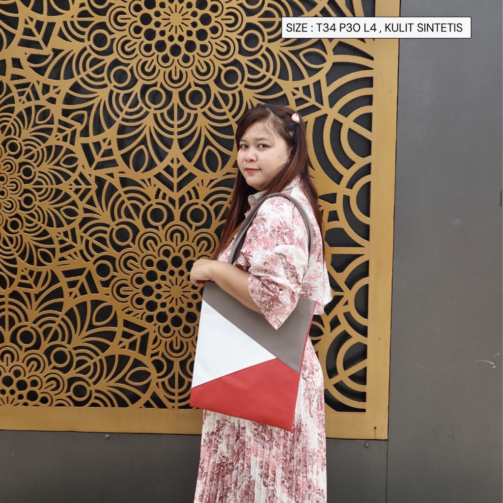 COD TOTEBAG WARNA COKLAT / TOTEBAG BROWN / TOTE BAG TULISAN / Tas Kanvas Murah Produk Lokal Semarang