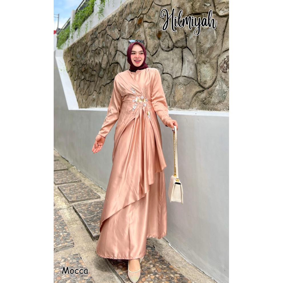 HILMIYAH Gamis kondangan gaun pesta muslimah