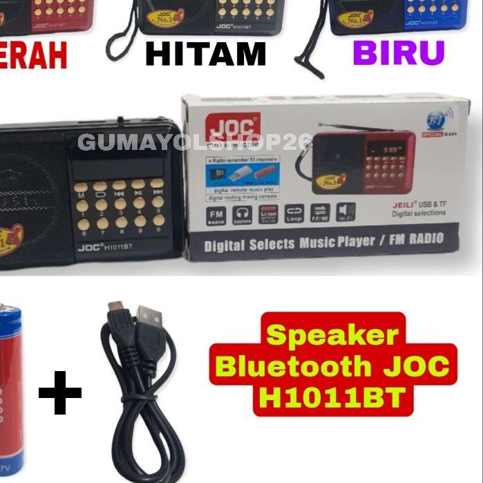 PROMO[HJ]-Speaker Radio Joc Bluetooth / Speaker Mp3 Player Usb / Speaker Murotal Mp3 Player