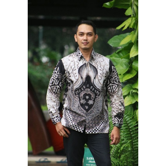 Kemeja Batik Panjang katun FURING halus