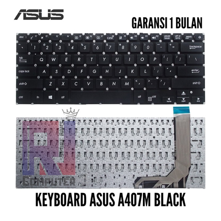KEYBOARD ASUS A407M BLACK