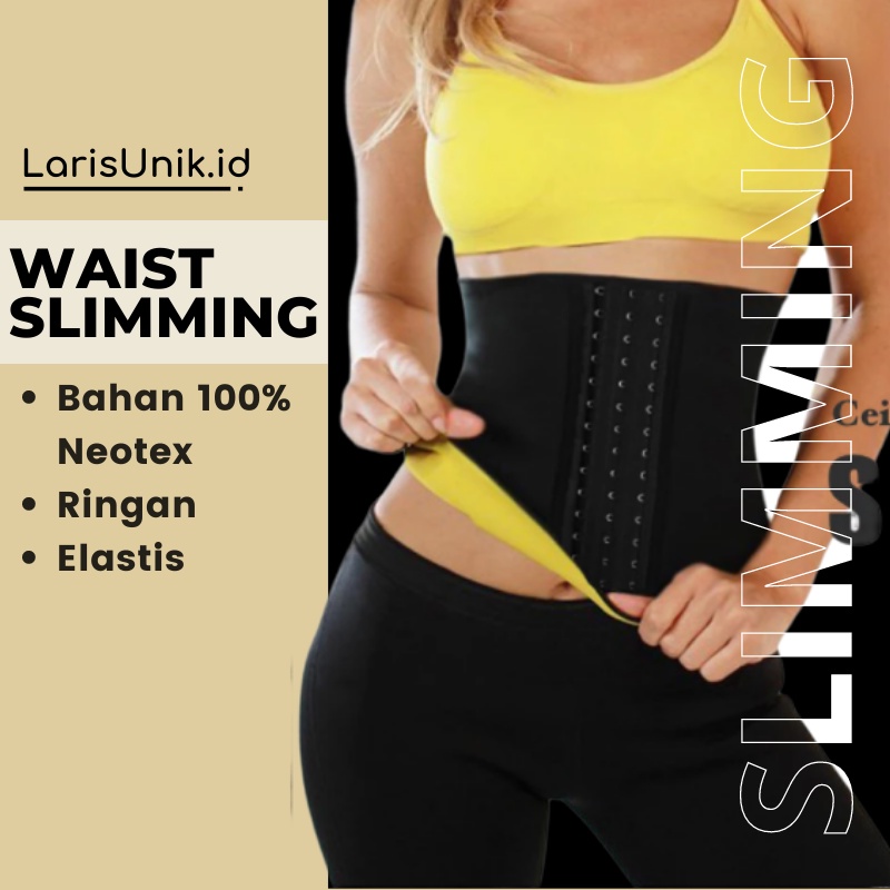 Korset Perut Buncit Pelangsing Wanita Waist Hot Shapers Corset Neotex Korset Pembakar Lemak Tubuh ka