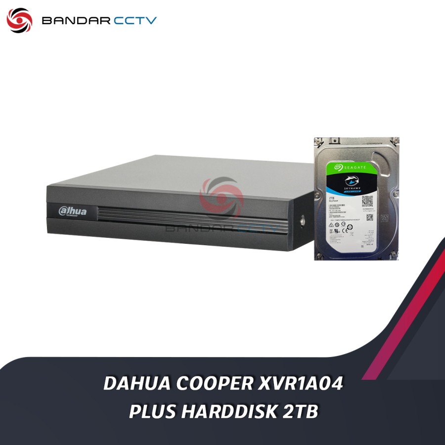 dvr dahua cooper 4 channel XVR-1A04 5 in 1