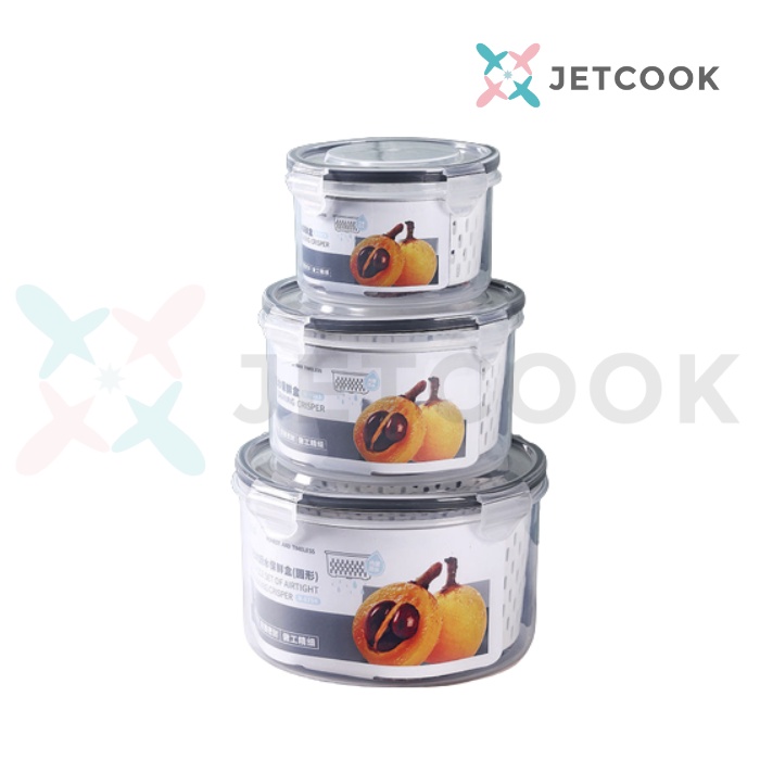 JetCook Kotak Keranjang Pengering Sayuran dan Buah / Kotak Penyimpanan Serbaguna / Food Container Box