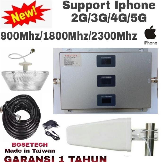 BOSETECH BT-92318HQ Repeater GSM 2G 3G 4G 5G Penguat Sinyal Signal HP