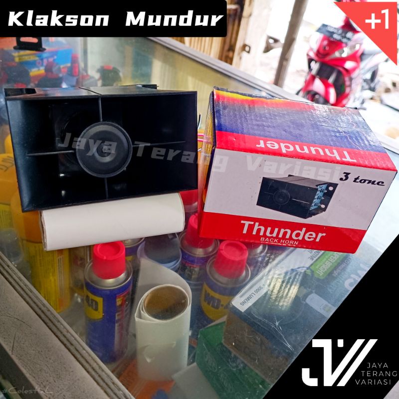 klakson Atret / Back Horn / Kalkson Mundur /Alarm Mundur Truck 3 Suara 12V / 24V