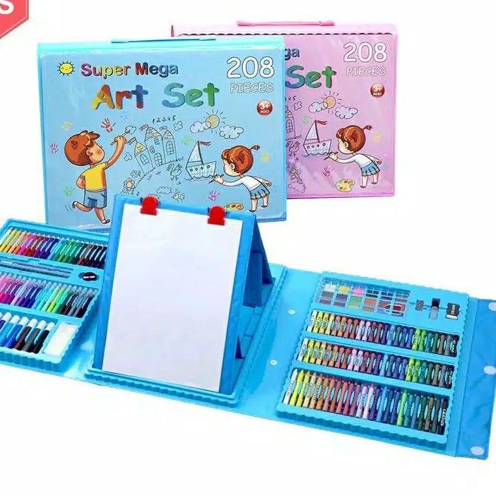 

Big Sale GU Crayon Set 208pcs / Krayon Mewarnai Anak 208pcs / Pensil Warna Set 208pcs