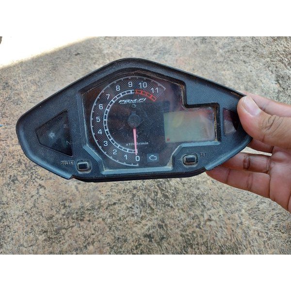 speedometer spidometer new megapro monoshock fi injeksi