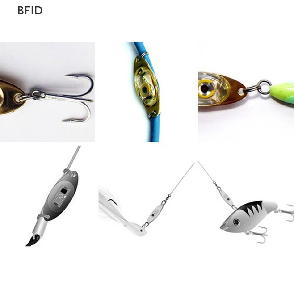 [BFID] Lampu LED Mini Flash Fish Lure Light Lamp Deep Drop Underwater Bentuk Mata Cumi Pancing [ID]