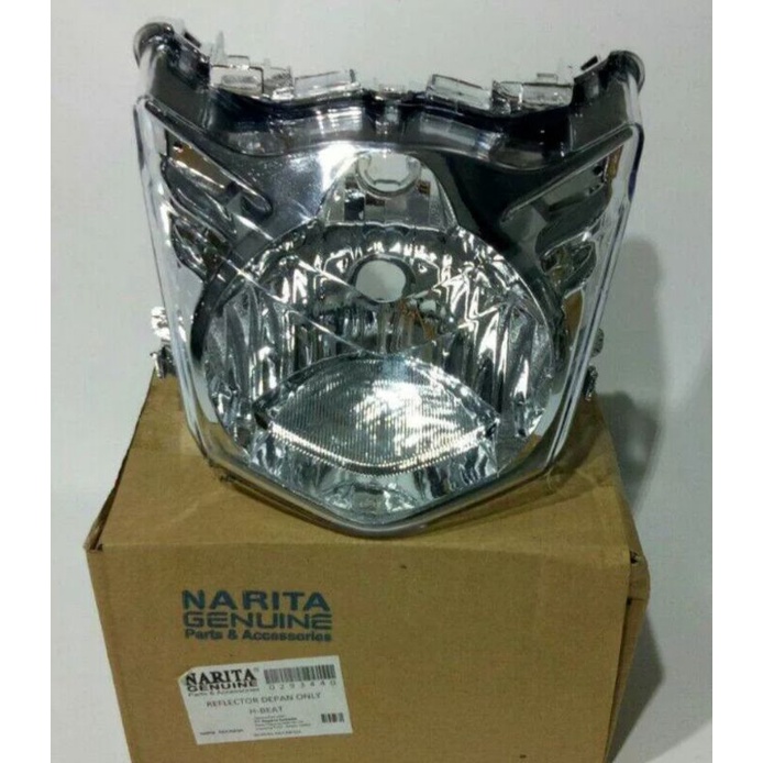 Reflektor lampu depan beat karbu lampu depan honda beat karbu tahun 2009-2012 old