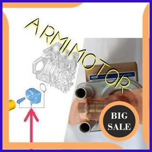 perkakas Oil Cooler Mesin Ford Fiesta 1.0 cc Ecoboost Original Ford Oil Coller Ford Fiesta 1.0 cc 2Z