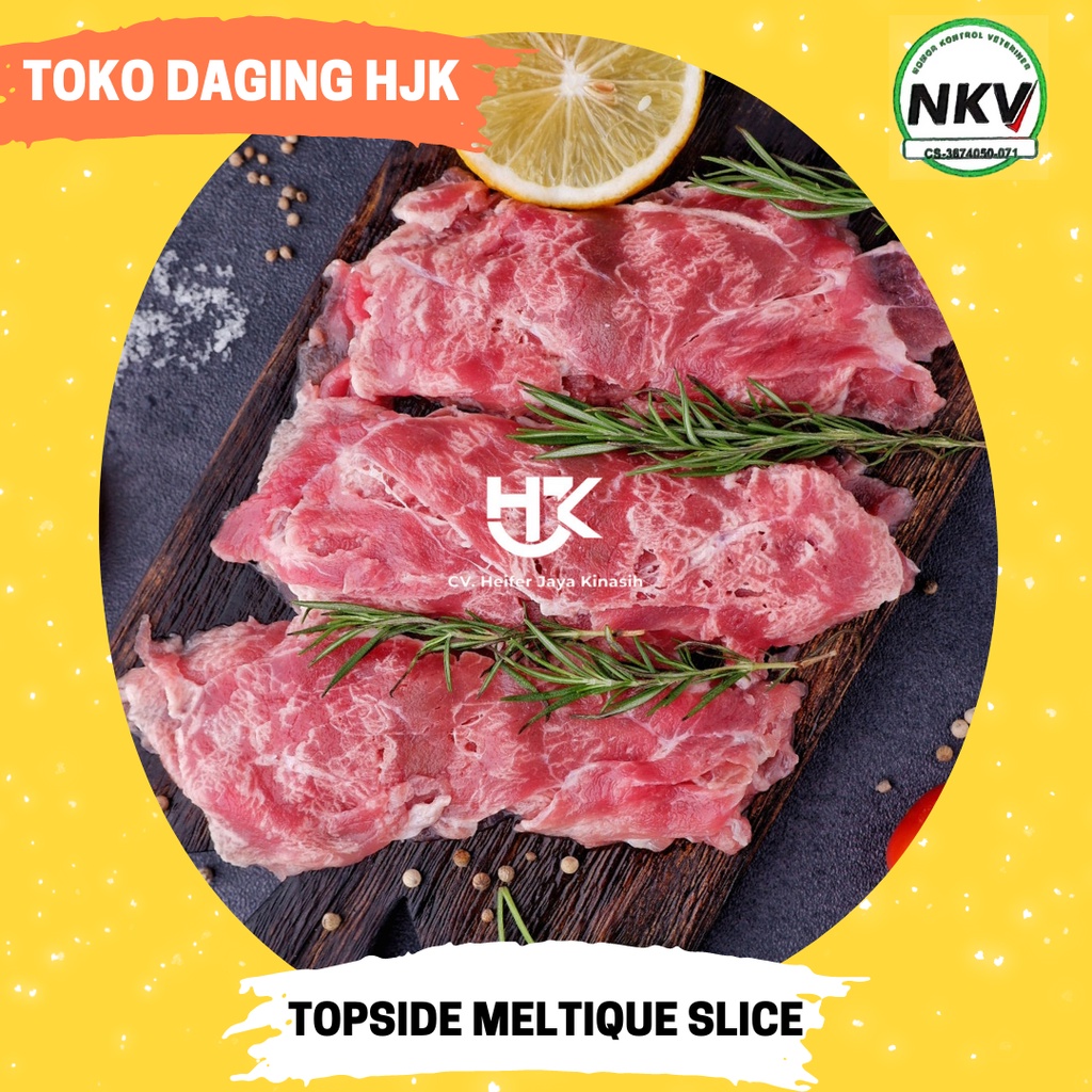 

Beef Premium Meltique Slice 500 Gram