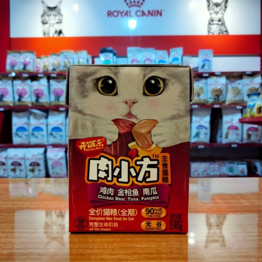 kf Kitchen Flavor Grain Free Wetfood 190gr makanan basah Kucing