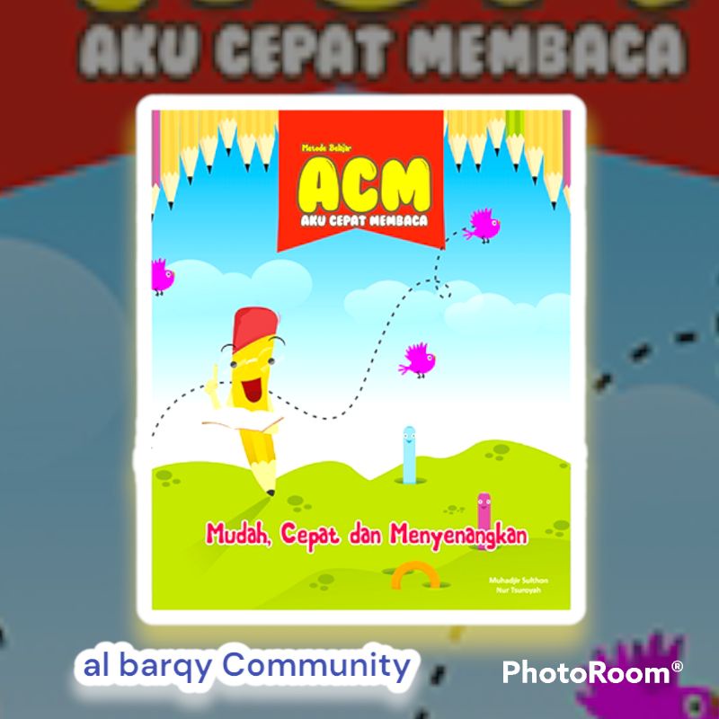Grosir dan Satuan Buku Belajar Cepat Membaca Latin Untuk Anak PAUD TK SD metode ACM