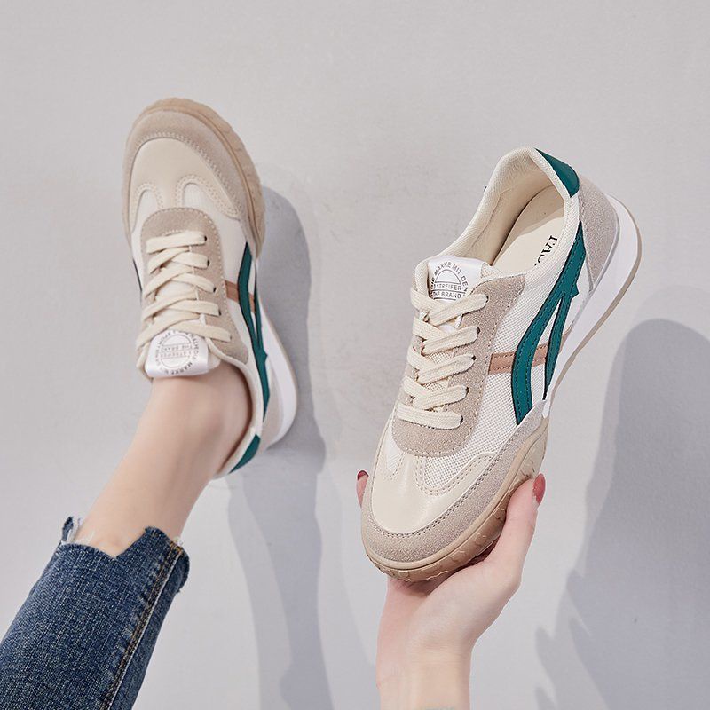 RYX - Adelline Line Sepatu Sneakers Tali Wanita Fashion Casual / Olahraga - Ori Import