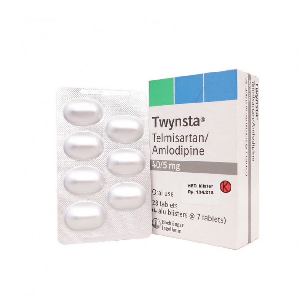 TWYNSTA 40/5 MG 1 STRIP 7 TAB/OBAT JANTUNG/HIPERTENSI