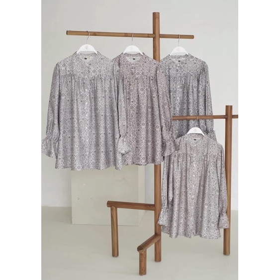 AIZA BLOUSE ZYANA SHIRT DAN KHAYIRA TUNIC HEAVEN LIGHTS HL SALE