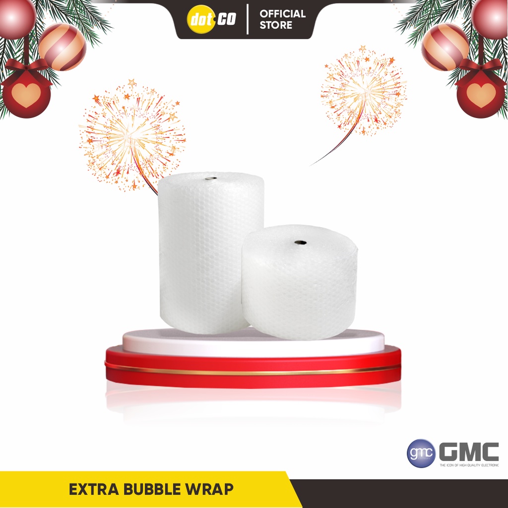 

Extra Bubble Wrap untuk packing