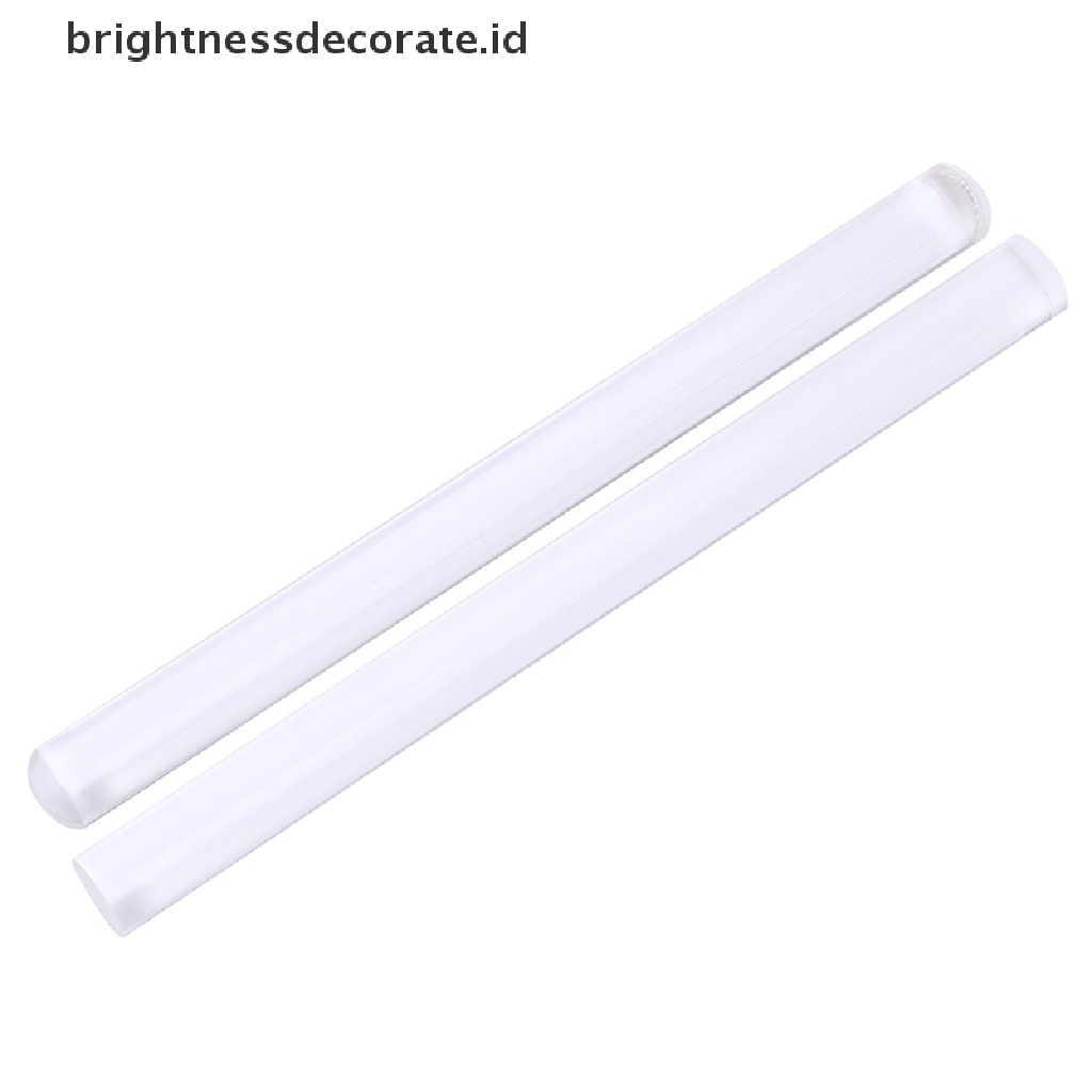 [Birth] Non Acrylic Rolling Pin Transparan Rol Kue Pastry Board Alat Kue [ID]