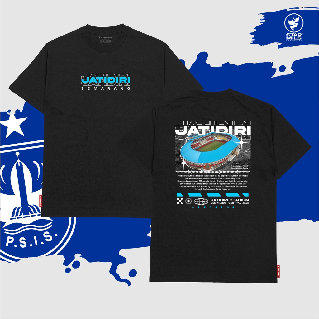 Kaos Psis 1932 JATIDIRI Semarang Football Culture Original Fans Suporter Panser Biru StarmilS 10926