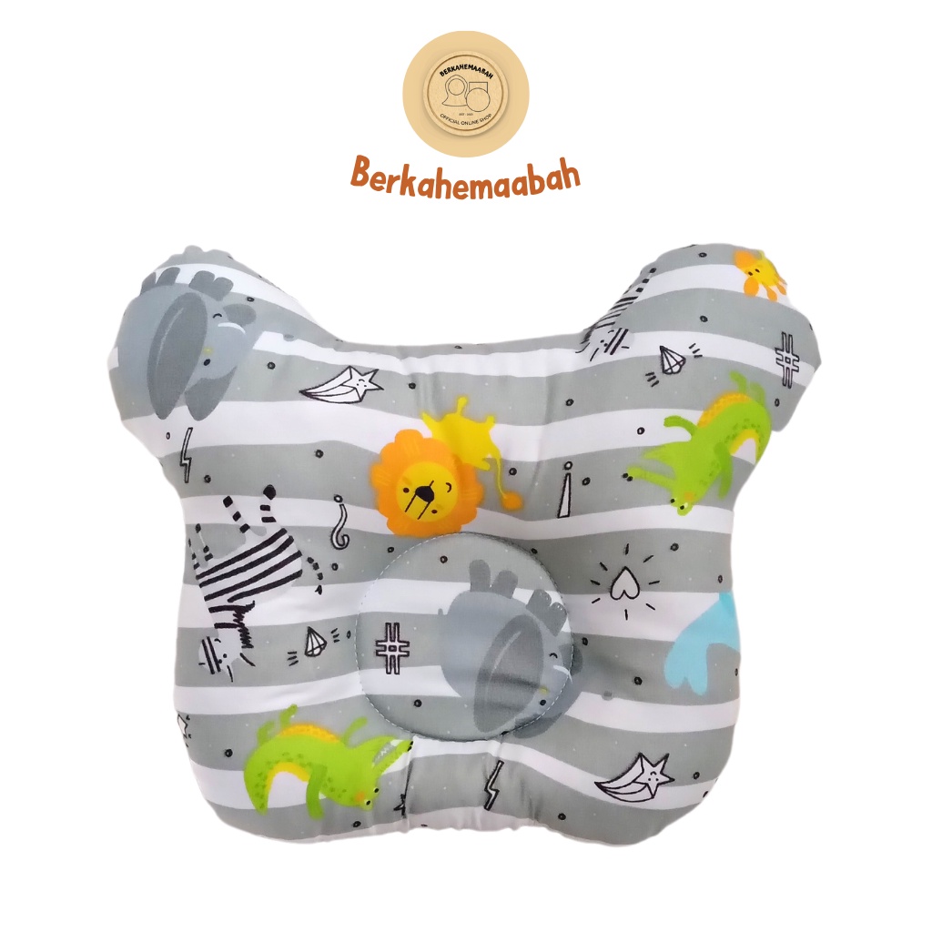 (ANIMAL ABU) Bantal Bayi Anti Peyang Mickey Series | Bantal Bayi | Flat Head Prevention Pillow | Bantal Mickey Series