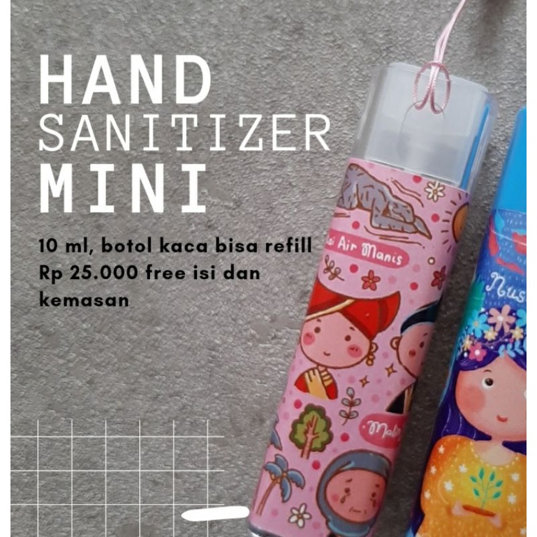 Malin Kundang Kalender Hand Sanitizer Masker