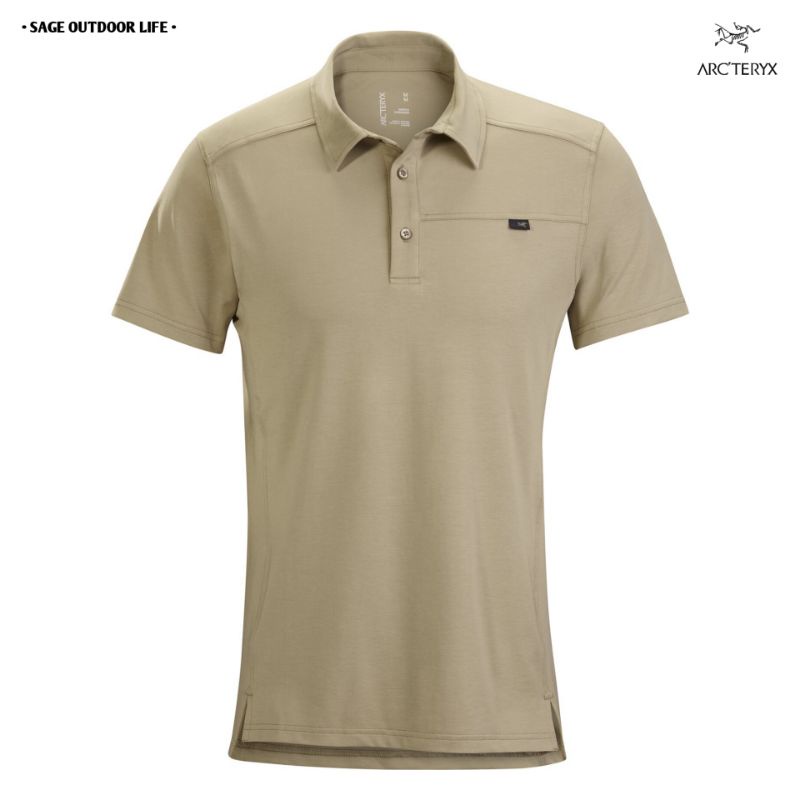 Kaos Arcteryx Captive Polo Shirt SS Men Pria Original