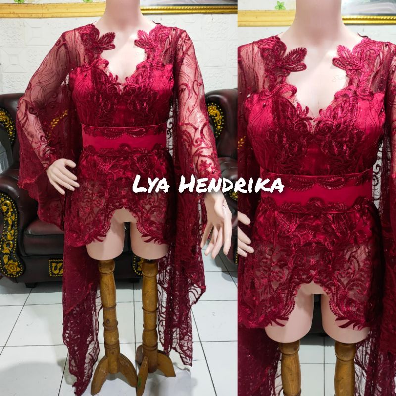 Kebaya pengantin modern terbaru