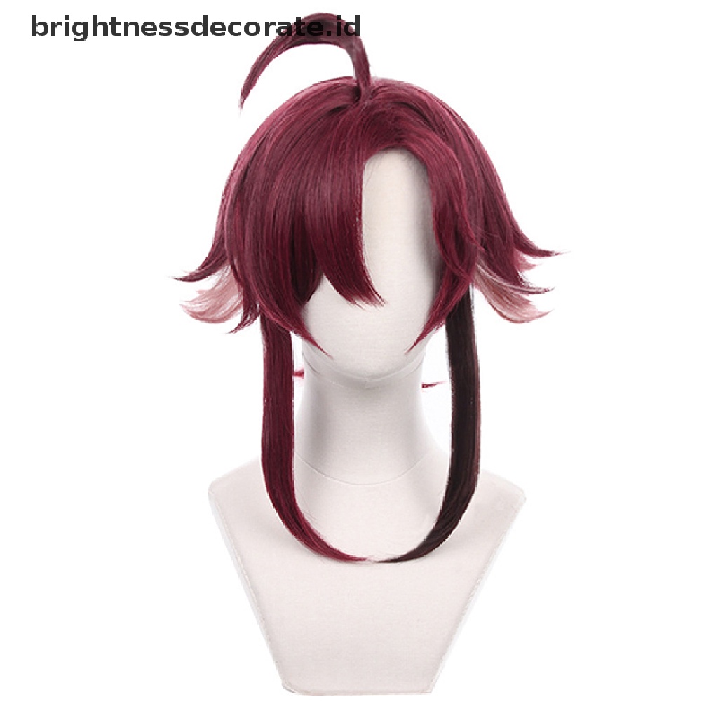 [Birth] Genshin Impact Shikanoin Heizou Cosplay Wig Rambut Pendek Hairpieces Harajuku [ID]