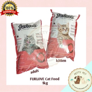 Image of Furlove Makanan Kucing All Life Kitten Adult 1kg Cat Food Dry Cat Food