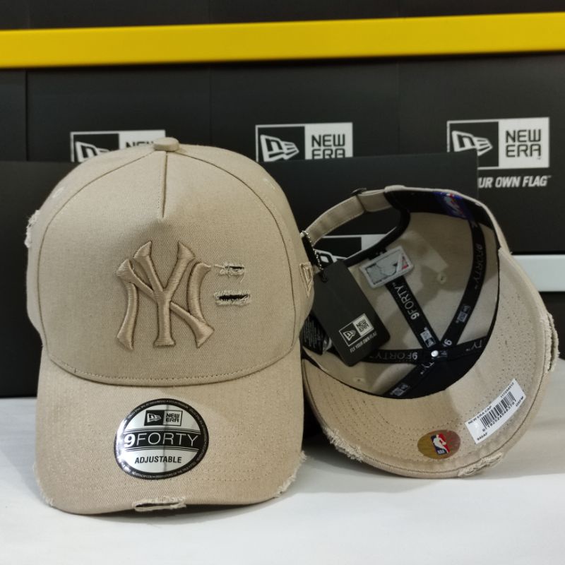 Topi new era Topi baseball topi Ny import demage Ripped/ sobek Topi mlb