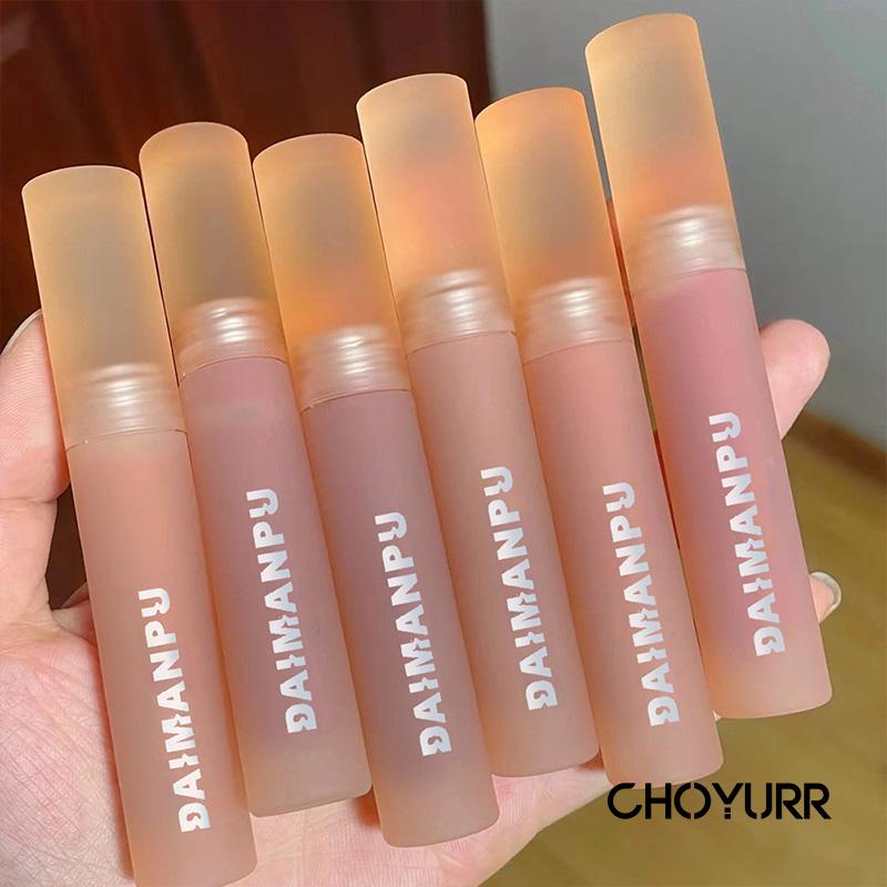 【COD】Lip Glaze Matte Lipstick Anti Air Lipstick Velpet Lip Gloss Pelembab Air Lipstik Tahan Lama Korean Import-CH