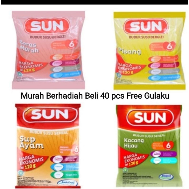 SUN Bubur Bayi Anak Sachet 120 gram