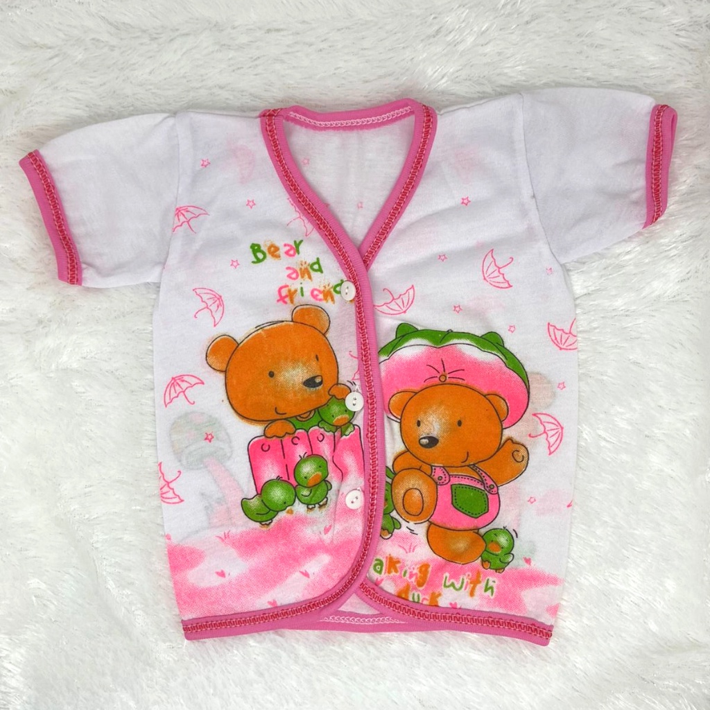 Big Sale 12 Pcs Baju Bayi Lengan Pendek Pe