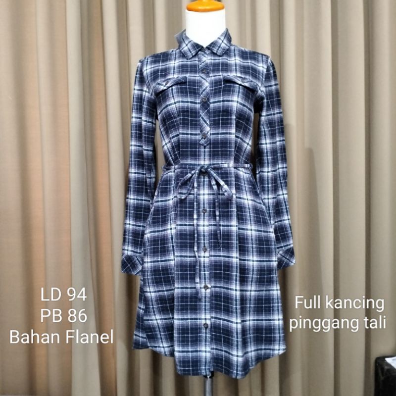 flanel Tunik dress 155