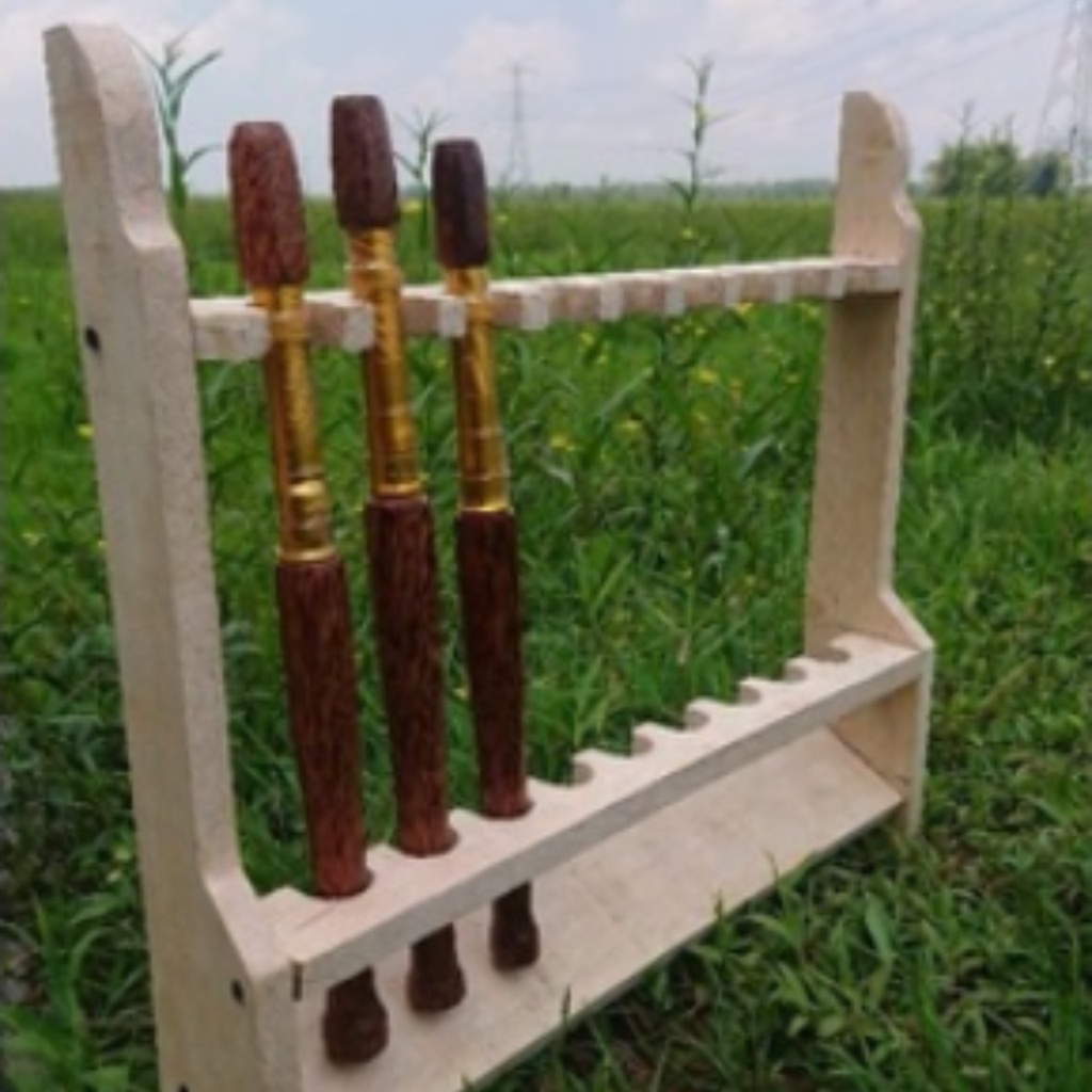 Rak Joran Portable Tempat Stik Joran Pancing Dudukan Berdiri Tempel Dinding