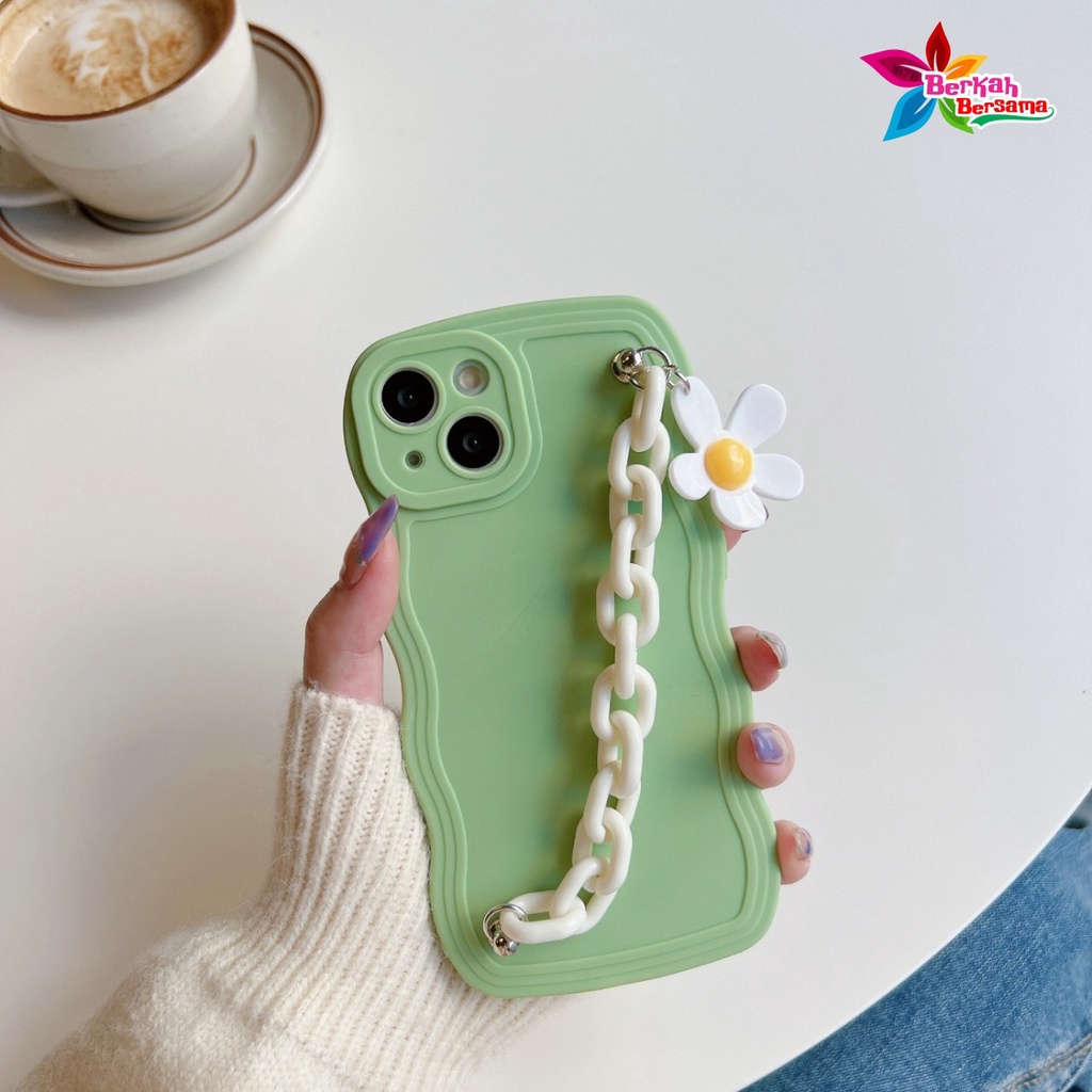 SOFTCASE WAVY WAVE GELOMBANG WARNA RANTAI FOR IPHONE 7 8 SE 2020 7+ 8+ X XS XR XS MAX BB7489