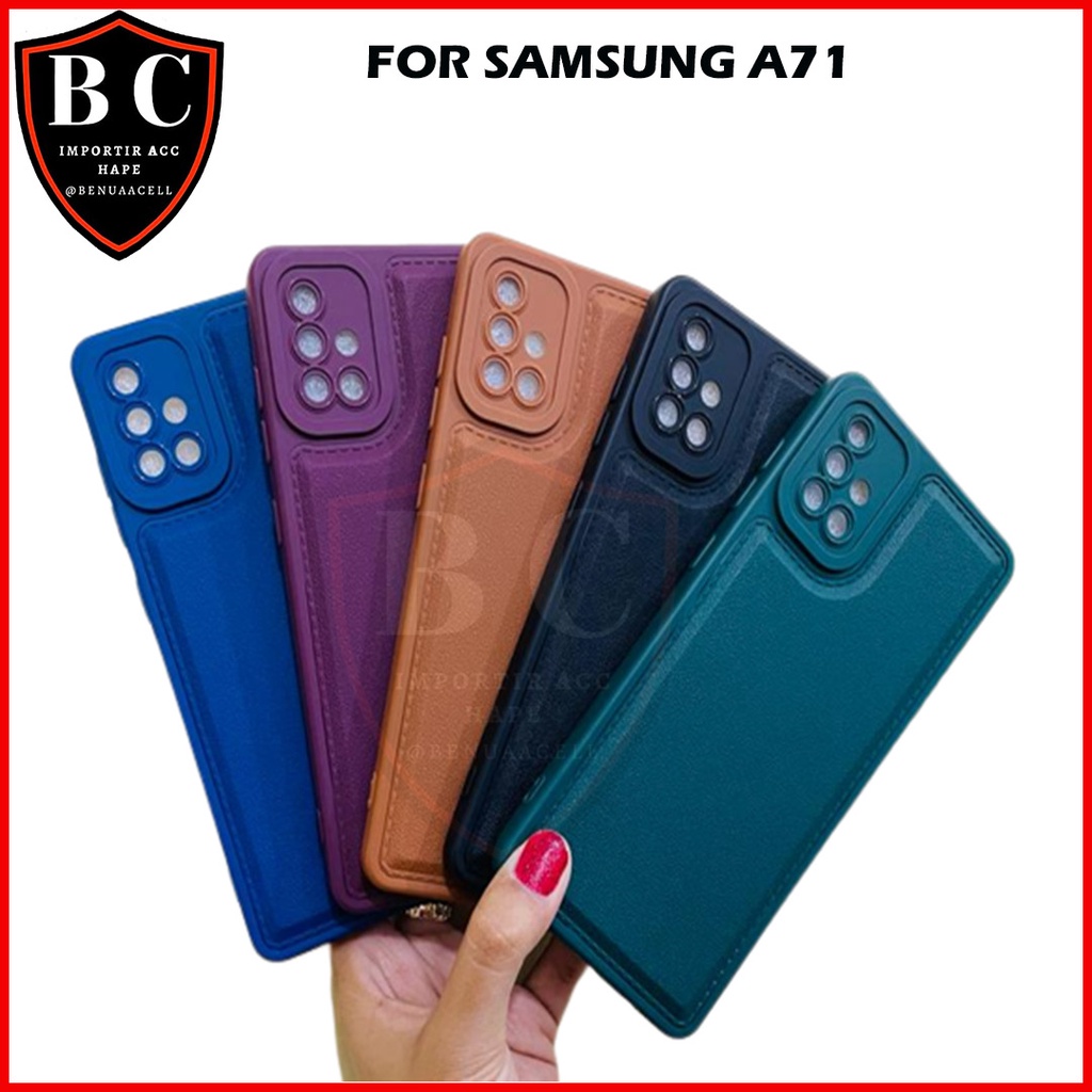 CASE SAMSUNG A71 - CASE LEATHER PRO SAMSUNG A71 A72 A73 5G A7 2018
