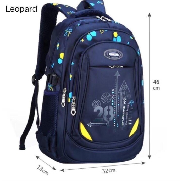 Tas Sekolah Anak  CHUNLONG kualitas Premium/tas Ransel Anak Tas Laptop Up to 14 inch