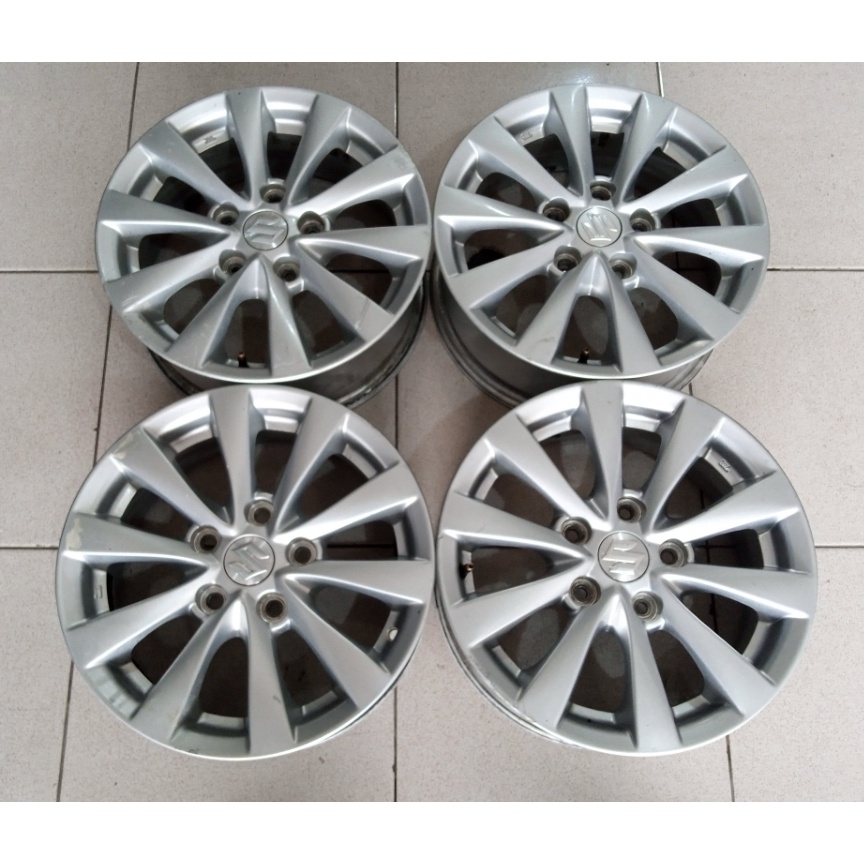Velg Bekas Original Mobi Oem STD ERTIGA Ring 15 Hole 5X114,3 ET40 Cocok Mobil Grand Max Pick Up New 