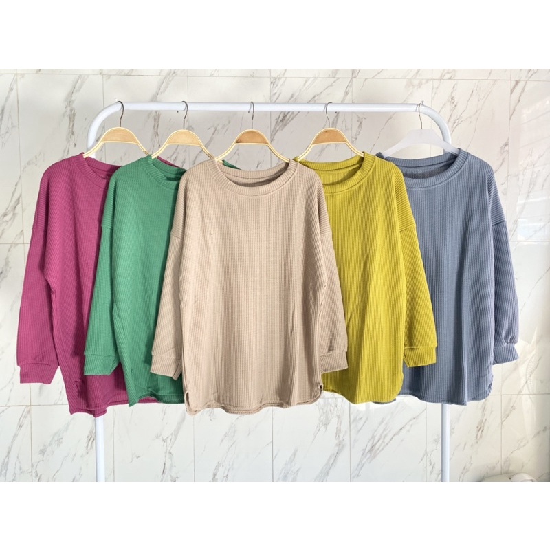 1111 atasan wanita uniqlo kaos knit