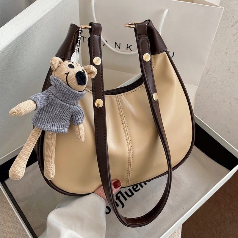 Tas Selempang Wanita Import Unik Free Boneka Lucu Terbaru