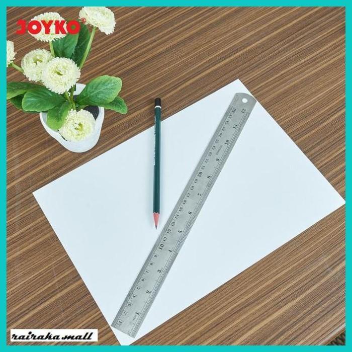 

PL369 Alat-Tulis-Kor- Stain Sl Ruler Penggaris Bi Rl-S0 30 Cm -Atk.