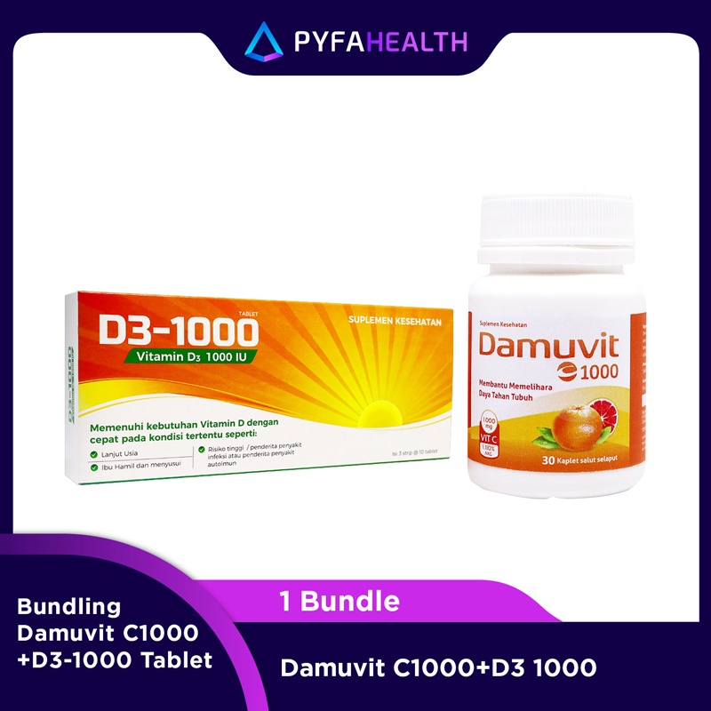 Bundle D3-1000 x Damuvit C-1000