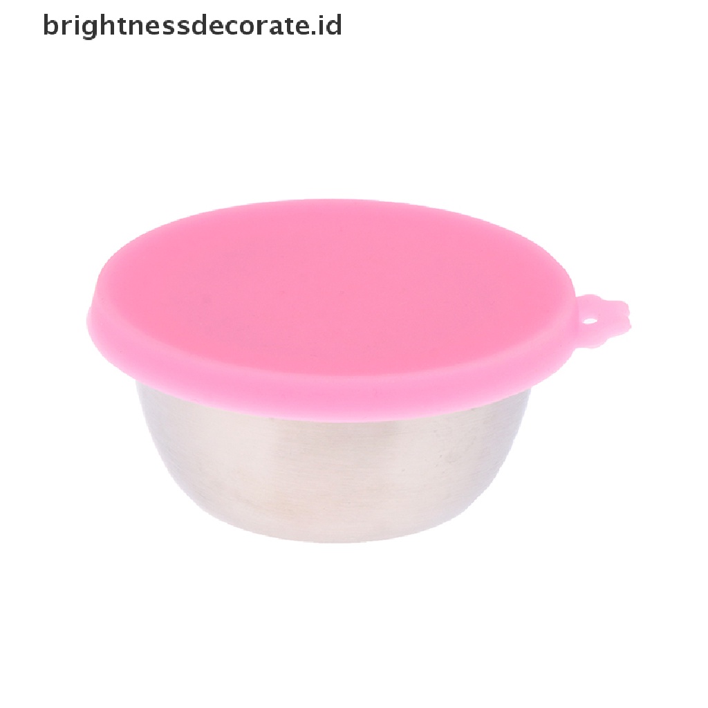 [Birth] 50ml Dipping Sauce Cup w/Tutup Wadah Bumbu Salad Lunch Piknik Kotak Travel [ID]