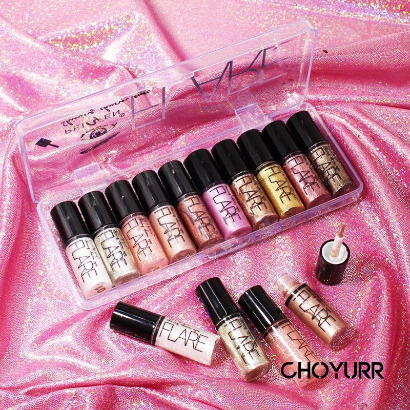 【COD】Eyeshadow Glitter Liquid Mini / Eyeliner Glamour Sparkling / Eyeshadow Smooth Waterproof &amp; Long Lasting Korea Import-CH