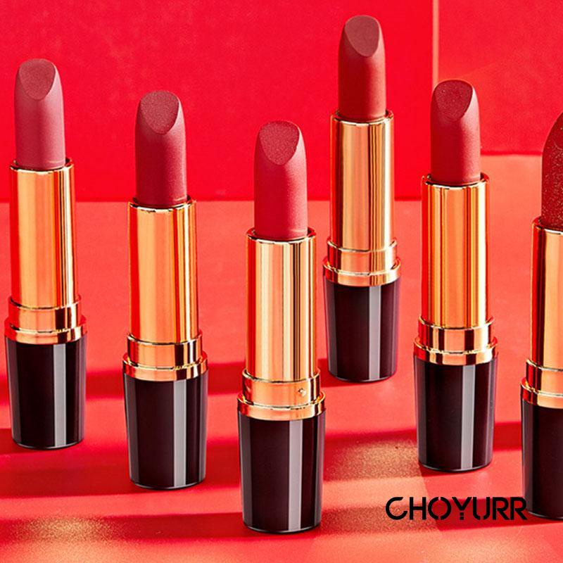 【COD】Lipstick Waterproof Lustrous Pelembab Berkilauan Smooth Non-Stick Lip Bibir Lembut Dan Kaya Korean Original -CH