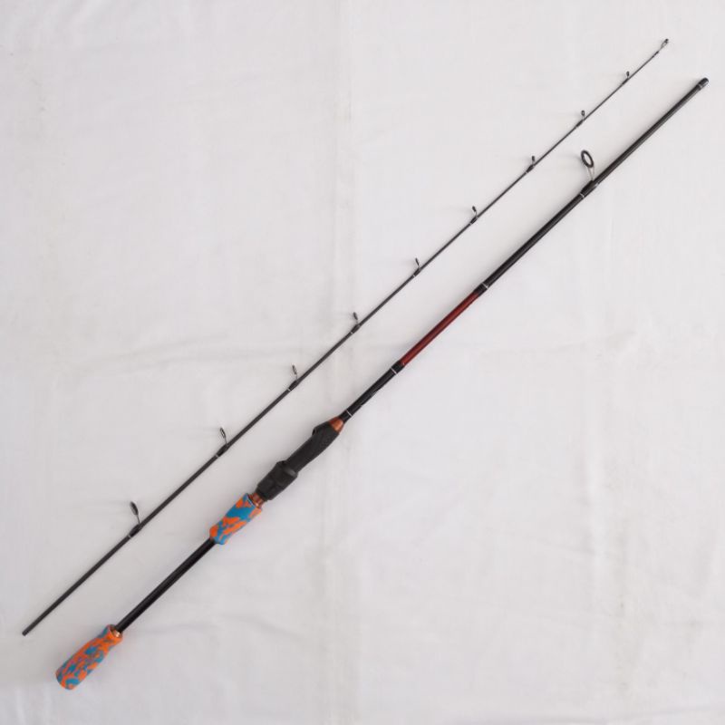 Paket 1 set BONUS SENAR joran katana 150cm dan 180cm carbon solid reel 800 dan reel 1000